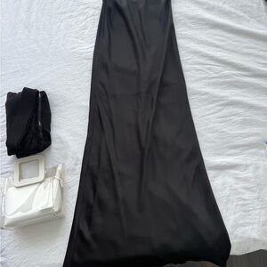 Norma Kamali Bias Strapless Gown